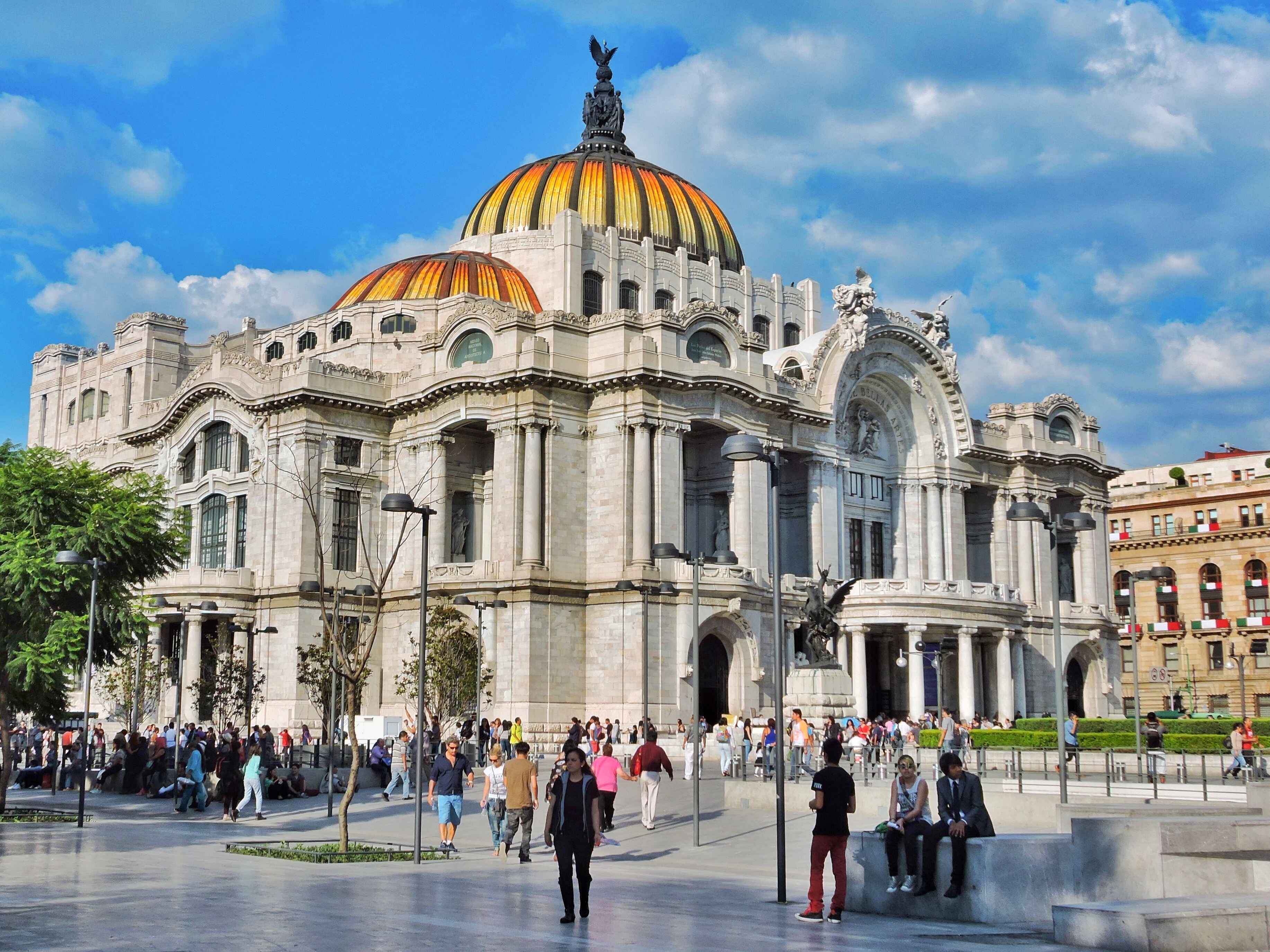 Palace of Fine Arts in Mexico City