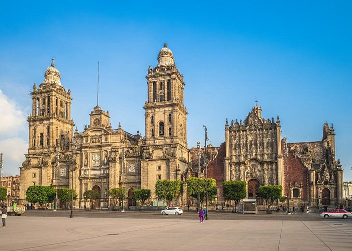 Street in Mexico City's Historic Center