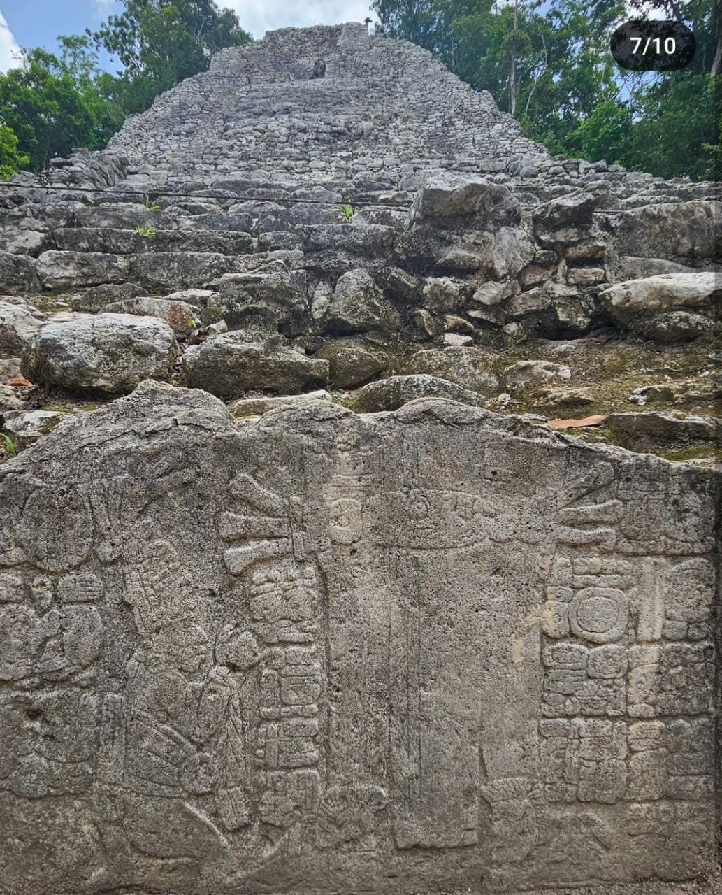 Cobá Nohoch Mul pyramid