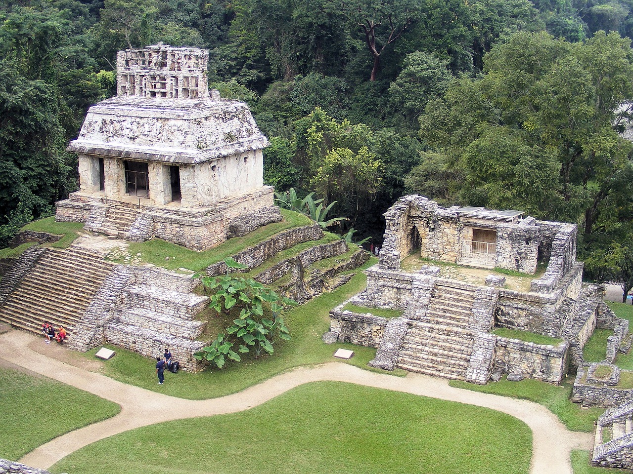 Palenque Palace complex