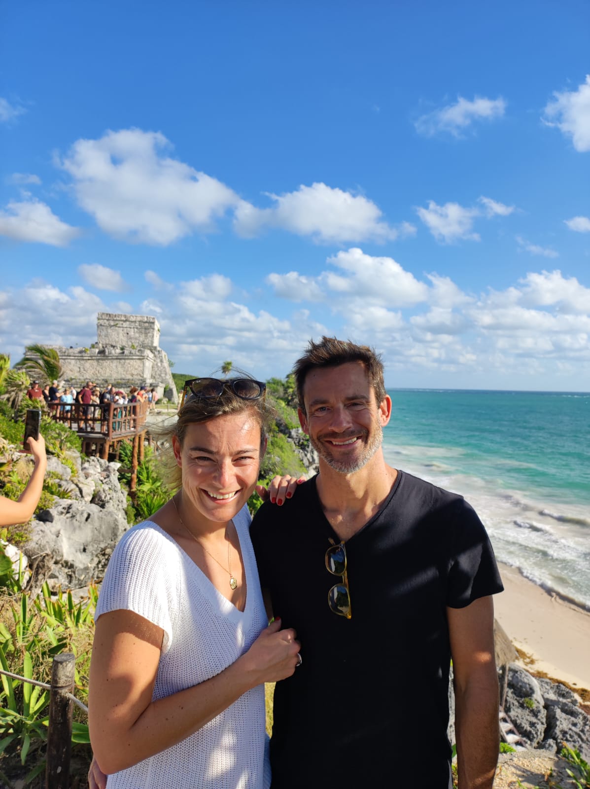 Tulum ruins panoramic