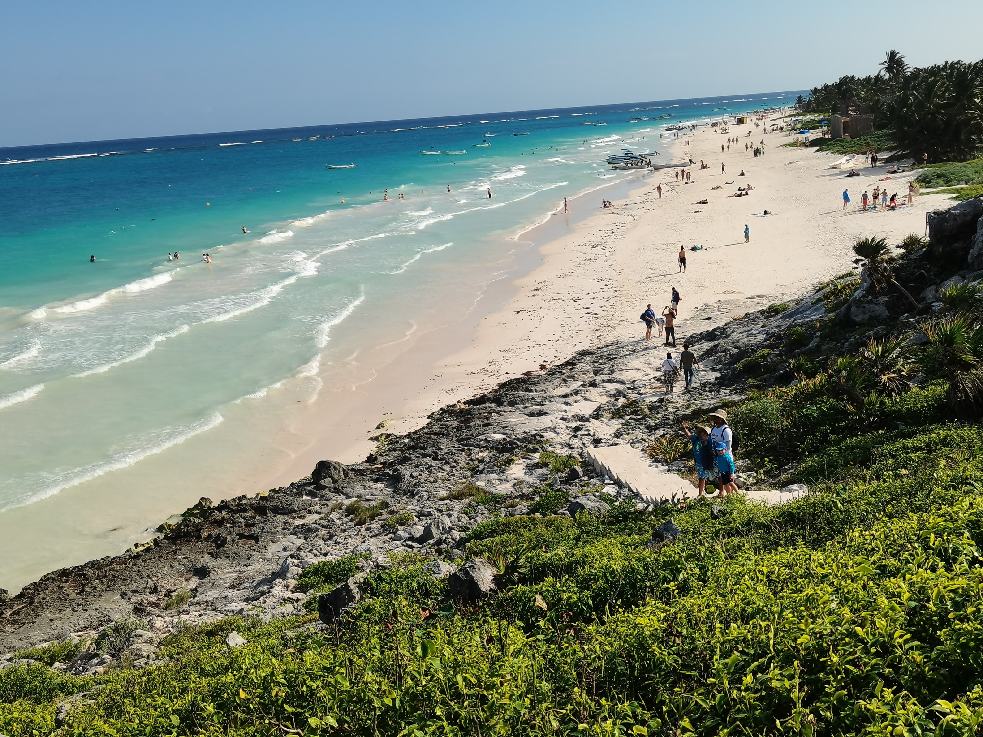 Tulum ruins coastal view